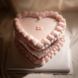 Herztorte Rosé