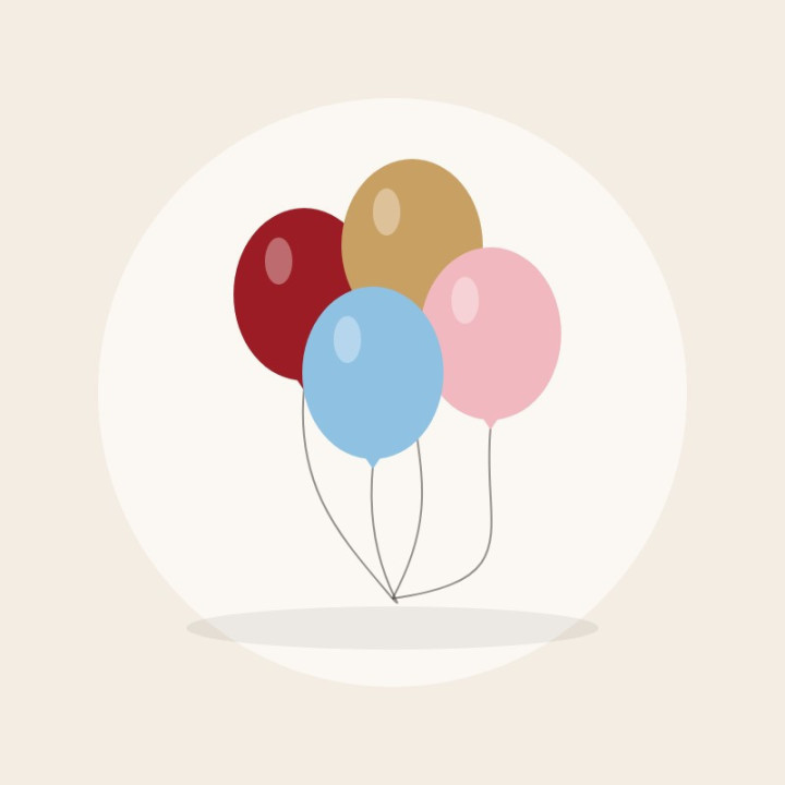 Luftballon-Set „Party“ (10 Stück) | Yufka
